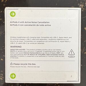 Apple AirPods 4 with Active Noise Cancellation